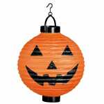 LED-Lampion Kürbis D20cm 2x Batterien AAA nicht...