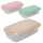 Frischhaltedose Paris eckig 1,8l 3fach sortiert, 27,2 x 16,6 x 7,4 cm
