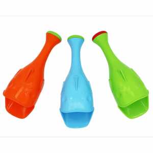 Fischaufel 3fach sortiert, orange, blau oder grün