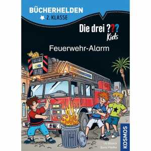 Die drei ??? Kids Feuerwehralarm, Bücherhelden 2. Klasse