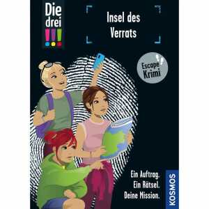 Die drei !!! Escape-Krimi Insel des Verrats, Autor: Anne Scheller