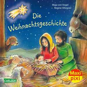 Maxi Pixi 421 Die Weihnachtsgeschichte, Softcover, 24 Seiten