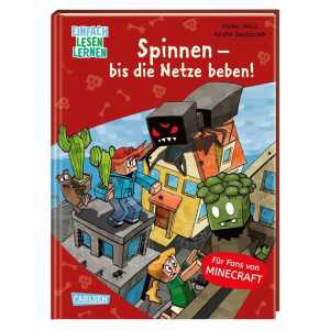 Minecraft 8 Spinnen - bis die Netze beben!, 3. Lesestufe