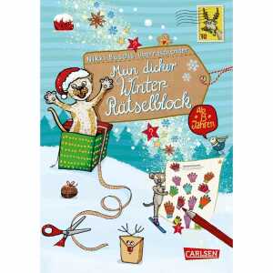 Mein dicker Winter-Rätselblock, Spannende Rätsel, Quiz und Malspaß,