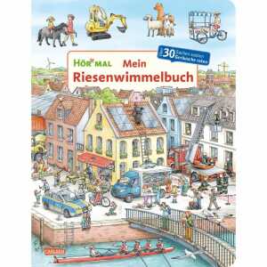 Hör mal Mein Riesenwimmelbuch, Pappbilderbuch,