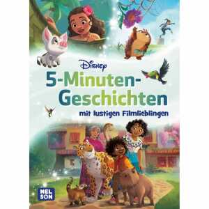 Disney 5 Minuten Geschichten mit lustigen, Hardcover, 80 Seiten,