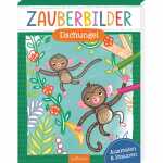 Zauberbilder Dschungel Ausmalen & Staunen, Softcover,...