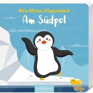 Mein kleines Klappenbuch Am Südpol, Pappbilderbuch, 14 Seiten