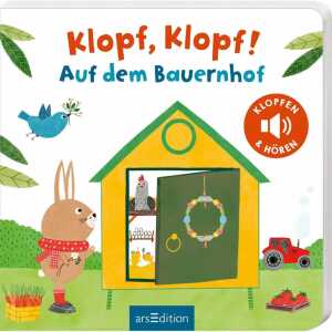 Klopf, klopf! Auf dem Bauernhof, Klopfen & Hören, Pappbilderbuch