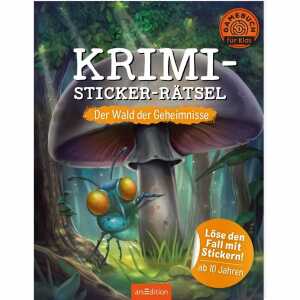 Krimi-Sticker-Rätsel Der Wald der Geheimnisse, Löse Fall mit Stickern!