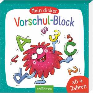 Mein dicker Vorschul-Block, Softcover, Klebebindung,, Illustration