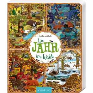 Ein Jahr im Wald Pappbilderbuch, 26 Seiten, illustriert