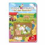 Puzzle- und Spielbuch Auf dem Bauernhof, 10 Seiten, 20...