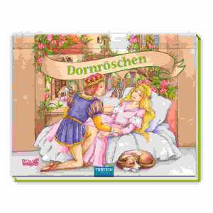Mini Pop-up-Buch Dornröschen, 10 Seiten, Hardcover, ab 3 Jahren,