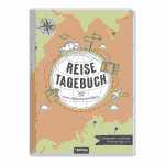 Reisetagebuch zum Selberschreiben 21x15cm, 80 Seiten,