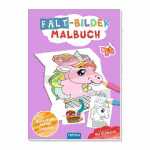 Faltbilder-Malbuch Einhorn, 36 Seiten, Softcover, ab 4...