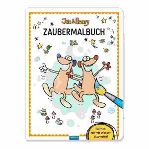 Zaubermalbuch Jan & Henry 16 Seiten, Softcover, ab 3 Jahren