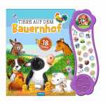 Soundbuch Tiere auf dem Bauernhof 18 Sounds, 8 Seiten,...
