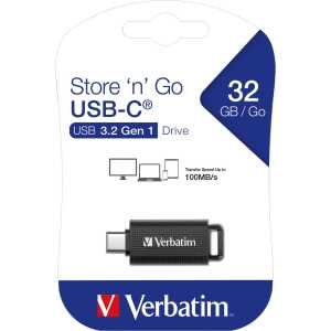 Verbatim USB-Stick Store n Go USB-C 32Gbyte schwarz