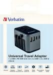 Universal Travel Adapter UTA-03, 2x USB Typ-A, 3x USB...