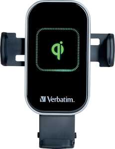 Fast Wireless Charger für KFZ, Wireless Qi, schwarz, FWC-02,