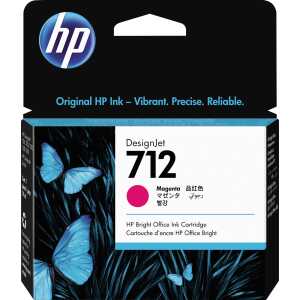 HP Tintenpatrone Originalzubehör 712 magenta 29ml