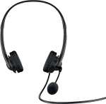 HP G2 USB Stereo Headset, Kabellänge: 1,8 m, schwarz