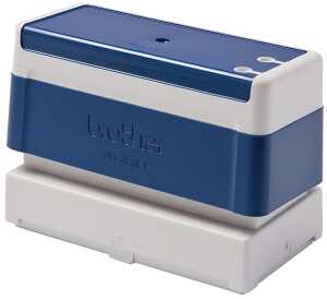 Stempel für StampCreator, 40 x 90 mm, für ca. 50.000 Abdrucke, blau