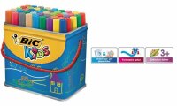 BIC KIDS Fasermaler Visacolor XL ec olutions, 48er Box...