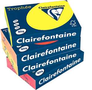 Trophee Farbiges Papier, A3, 80 g/qm, royalblau, 1 Packung = 500 Blatt