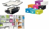 LEITZ DVD-Ablagebox Click & Store W OW, violett...