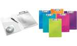 LEITZ Klemmbrett-Mappe WOW, DIN A4, Polyfoam, eisblau...