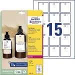 Anhänger Karton 185 g/qm, 50 x 50 mm, 150...