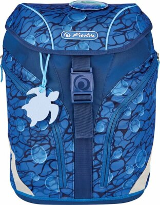 Herlitz Grundschulrucksack SoftLight Plus Greenline Deep Sea