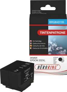 Tintenpatrone für Expression Premium, ersetzt Epson 202XLBK,