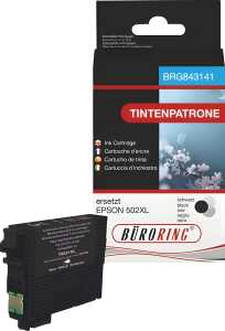Tintenpatrone für Expression Premium, ersetzt Epson 502XLBK,