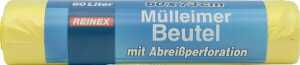 Mülleimer Beutel 60 Liter 7 my Beutelmaß 630x730mm 1 Rolle = 20 Beutel