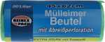 Mülleimer Beutel 20 Liter 9 my, 165 x 625 mm mit...