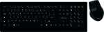 Funk-Tastatur Maus Set, 5-Tasten Maus, 107 ultraflache...