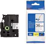 Schriftbandkassette, Flexi-Tape, TZe-FX261, 36 mm 8 m...