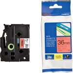 Schriftbandkassette TZe-461 36mm breit/8 m lang rot auf...