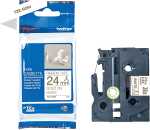 Schriftbandkassette, TZe-R254, 24 mm / 4 m gold auf...