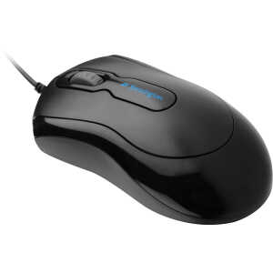 Maus optisch kabelgebunden schwarz