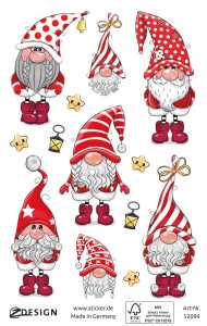 Weihnachtsetikett Wichtel 4004182520949