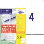 Universaletiketten 105x148mm weiß