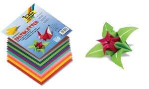 Faltblatt Origamipapier 19x19cm 12Farben