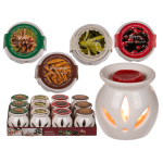 OOTB Weiße Aromalampe mit Duftmelts (Vanille Kiefer