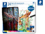Staedtler Farbstift soft 24ST 100% PEFC 4007817057100