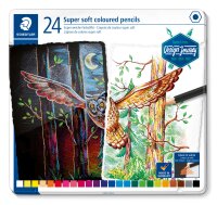 Staedtler Farbstift soft 24ST       100% PEFC