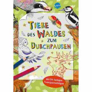 Malblock Naturmalbücher sort. 9783401715360